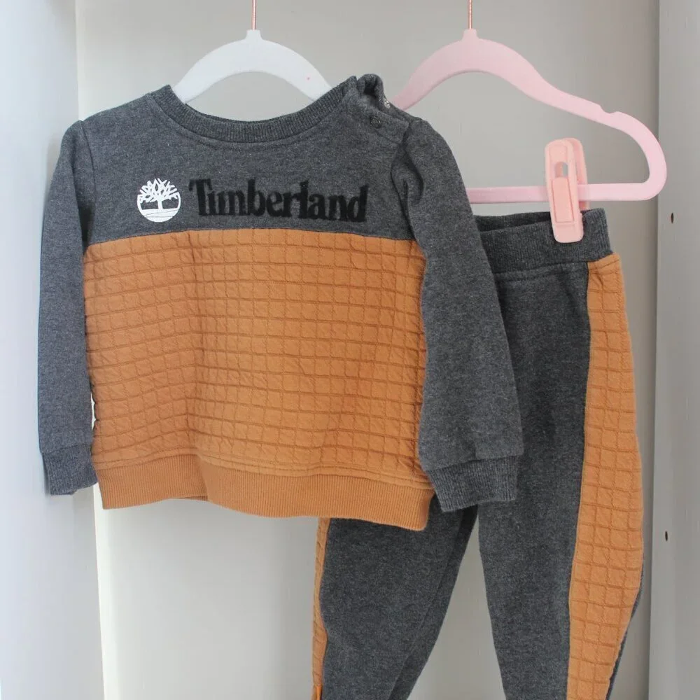 COPY - Timberland 2 pc set for baby set